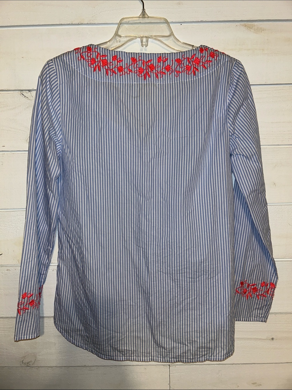 Sail to Sable  Embroidered Tassel Top - - Picture 6 of 6